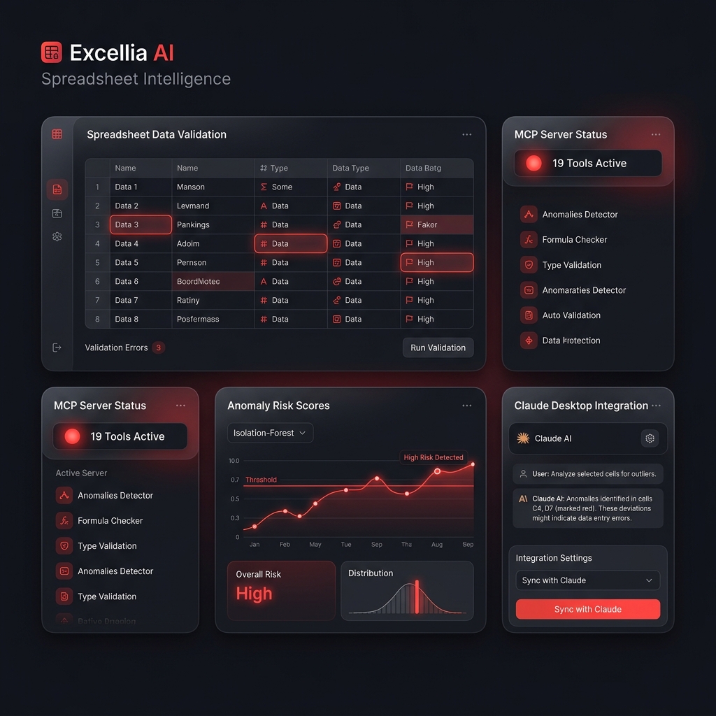 Excellia AI MCP Ecosystem Architecture Diagram