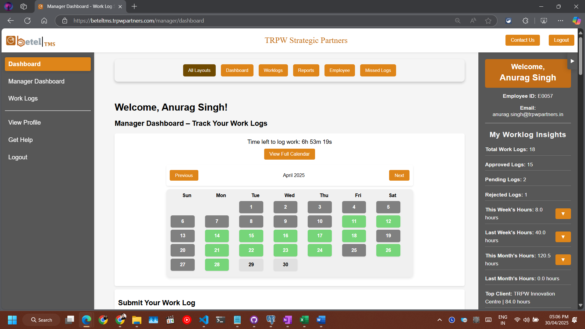 BetelTMS Task Management System